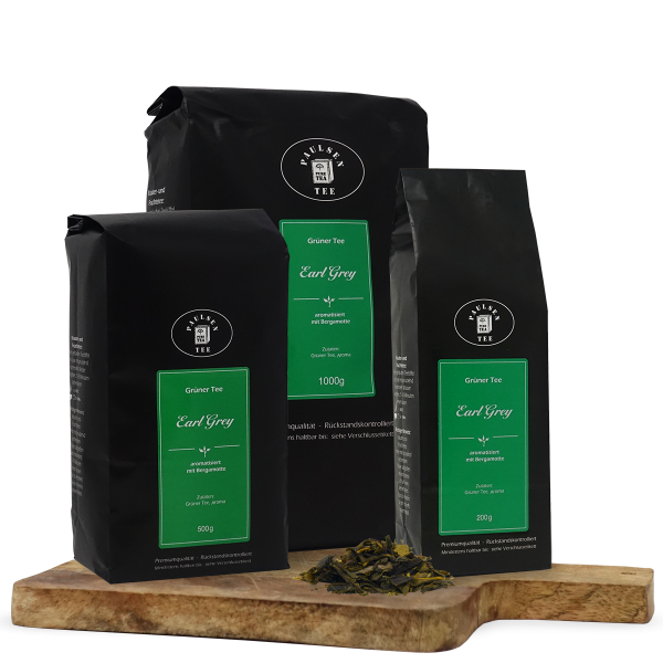 Earl Grey , grüner Tee